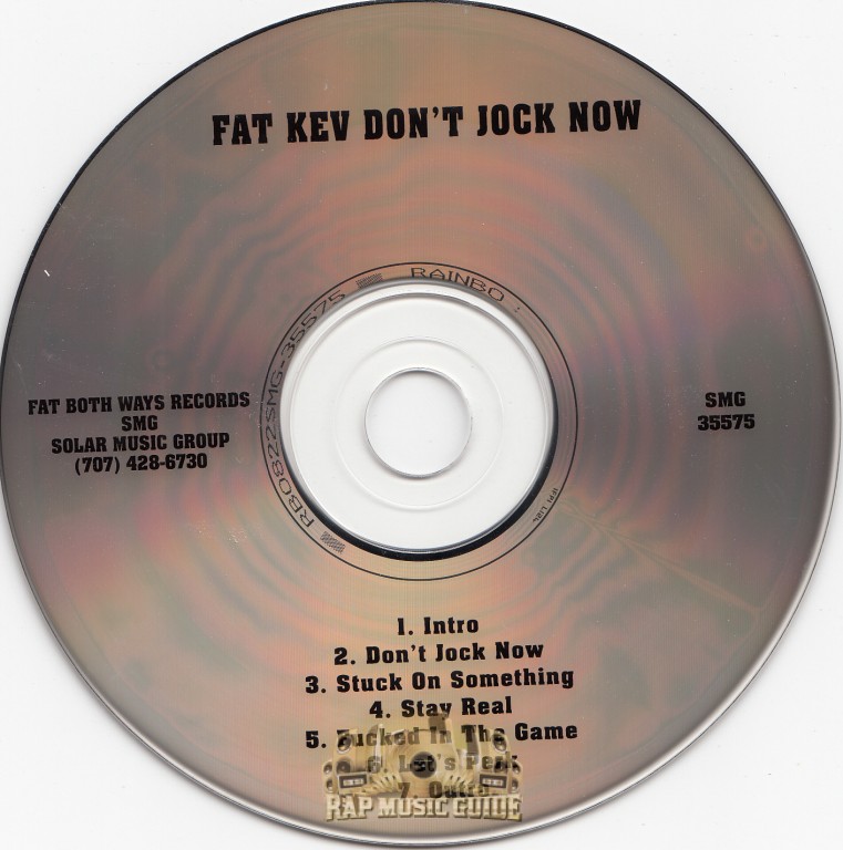 Fat Kev - Don't Jock Now: CD | Rap Music Guide